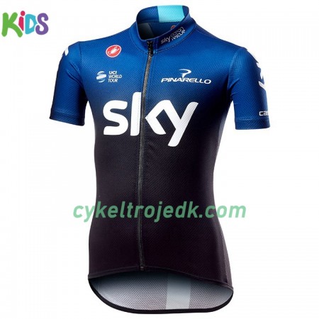 Cykeltrøje Børn 2019 Team Sky N001